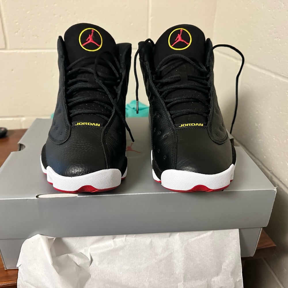 Jordan 13 “Playoffs,” size 12.5. Clean. Bought on StockX.